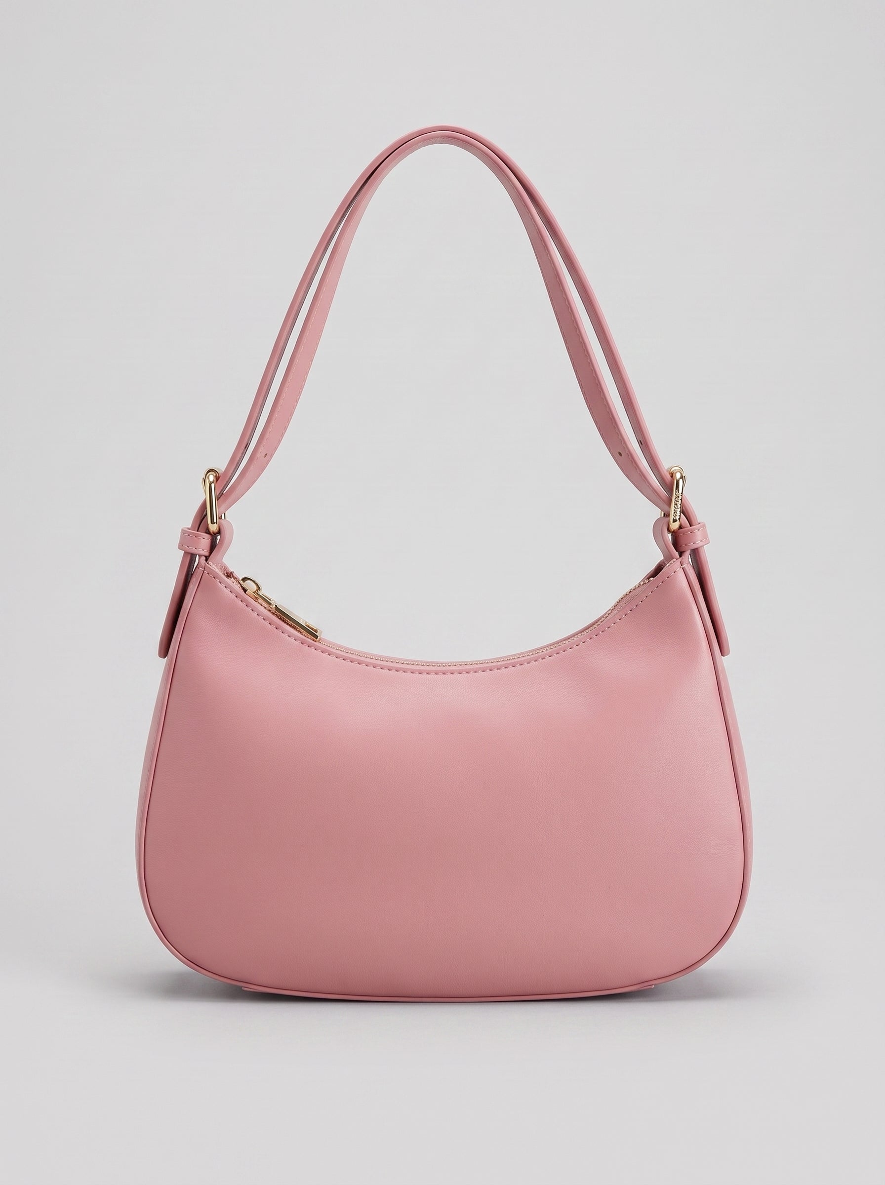 Burgundy Patent Leather Shoulder Bag